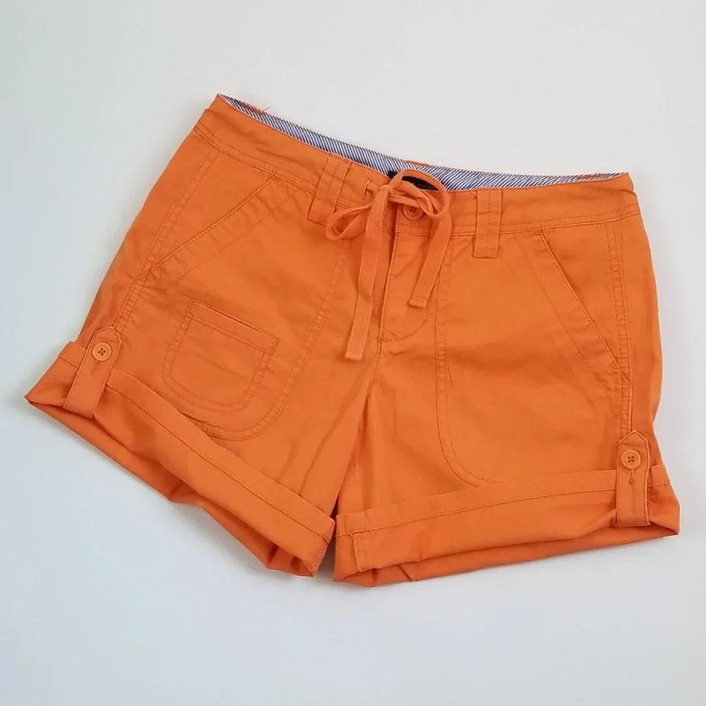 Pure Cotton Chino Broken In Y2K Cargo Utility Safari Preppy Twill Poplin Shorts